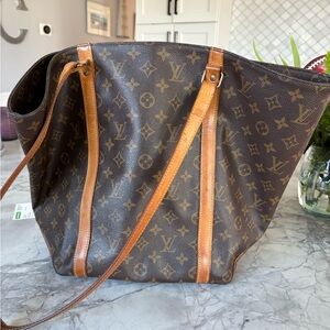 Louis Vuitton Brown Monogram Tote